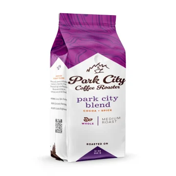 Park City Coffee Roaster - Park City Blend - Medium Roast - 12oz Whole Bean Coffee