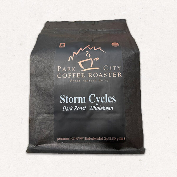 Storm Cycles Dark Roast Coffee - Park City Coffee Roaster