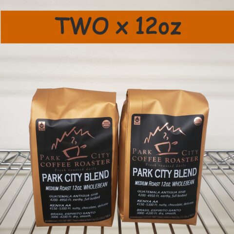 Two 12-oz bags of coffee - Park City Coffee Roaster