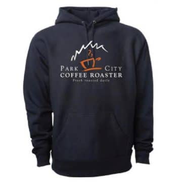 Park City Coffee Roaster Black Hoodie