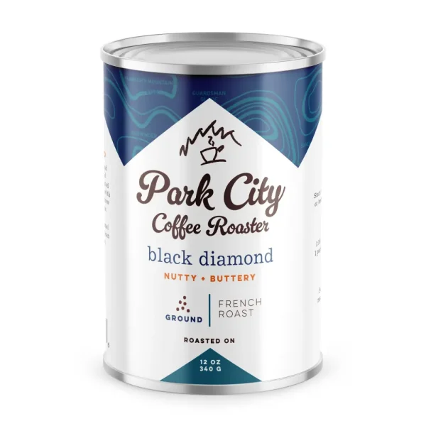 Park City Coffee Roaster - Black Diamond - French Roast - 12oz Ground Coffee