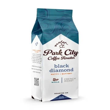 Park City Coffee Roaster - Black Diamond - French Roast - 12oz Whole Bean Coffee