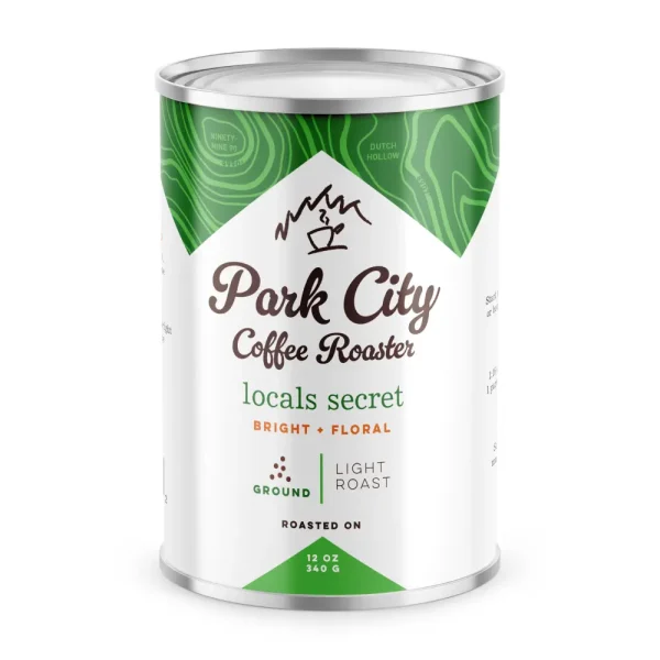 Park City Coffee Roaster - Locals Secret - Light Roast - 12oz Ground Coffee